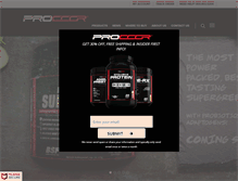 Tablet Screenshot of proccor.com